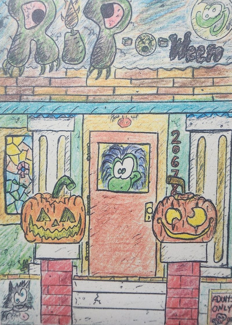 Rip-o-Ween. Cover. Marty Volpe.